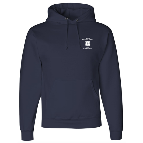 Jerzees 9 oz Super Sweats Nublend Adult Hooded Sweatshirt -- J. Navy