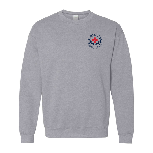 Gildan Heavy Blend Crew Neck Sweatshirt -- Sport Grey