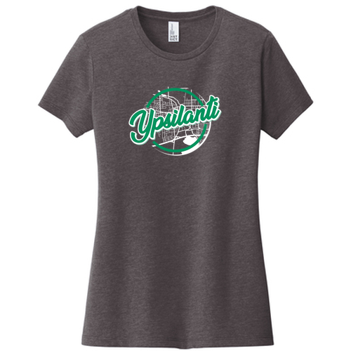 Ladies District Made Soft Very Important Tee -- Heathered Charcoal