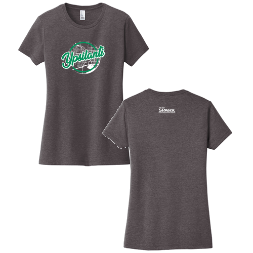 Ladies District Made Soft Very Important Tee -- Heathered Charcoal