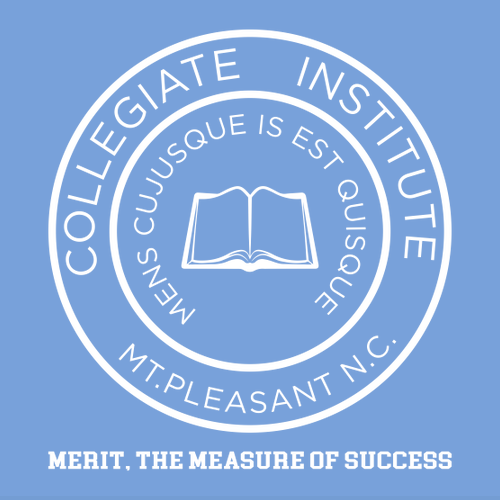 Collegiate Institute Carolina Blue Gildan Long Sleeve Tee