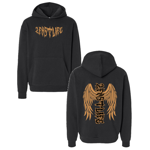 Independent Trading Co. Mainstreet Hooded Sweatshirt -- Black-- Fall