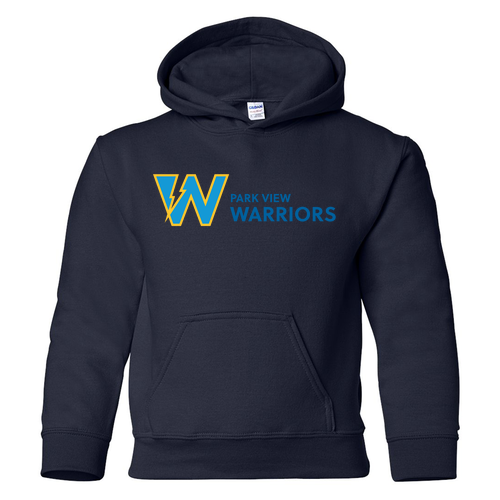 Gildan Heavy Blend Youth Hooded Sweatshirt -- Navy