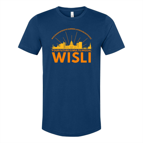 Bella Canvas Unisex Jersey T-Shirt -- Cool Blue