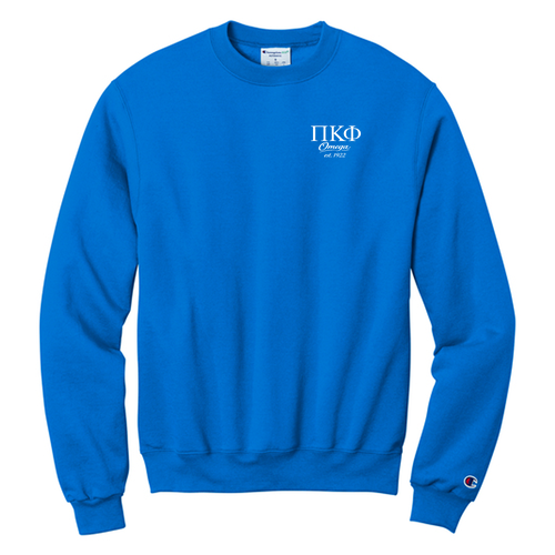 Champion Powerblend Crewneck Sweatshirt -- Royal Blue