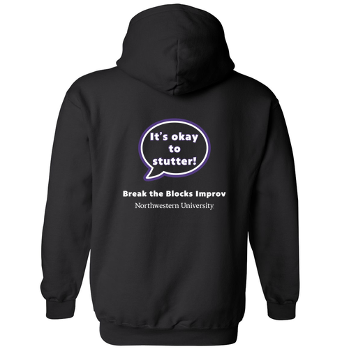 Gildan Heavy Blend Hooded Sweatshirt -- Black
