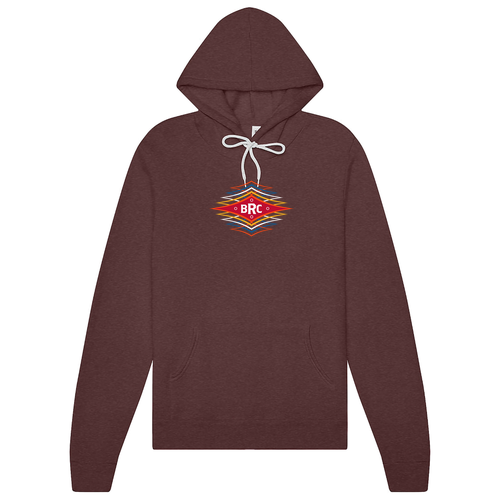 BELLA + CANVAS Sponge Fleece Hoodie -- Heather Maroon