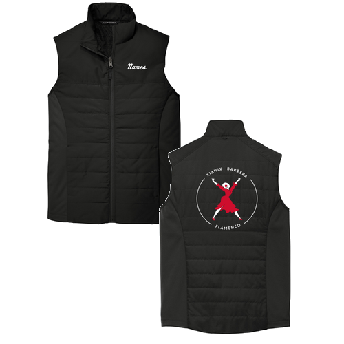 XBF Insulated Vest with Custom Names