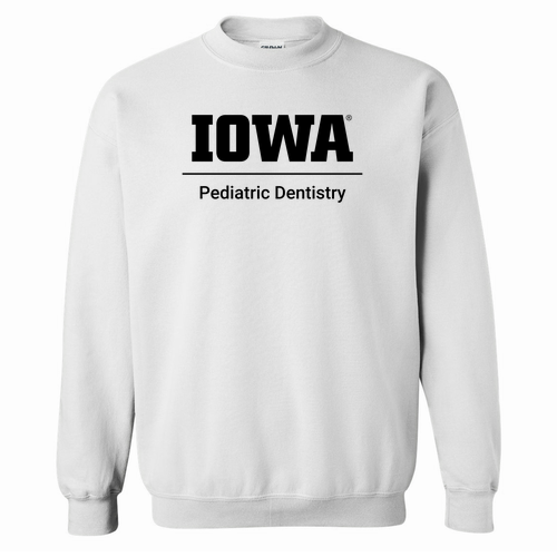 Gildan Heavy Blend Crew Neck Sweatshirt -- White