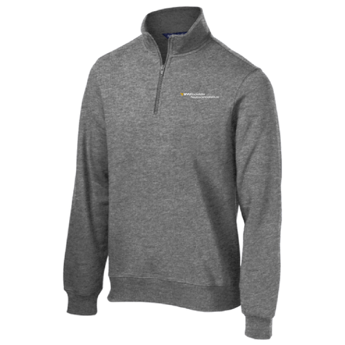 Sport Tek Quarter Zip Sweatshirt -- Vintage Heather
