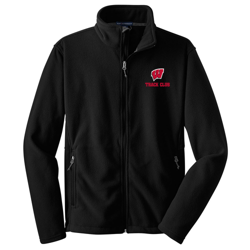 Embroidered Motion W Jacket — Black