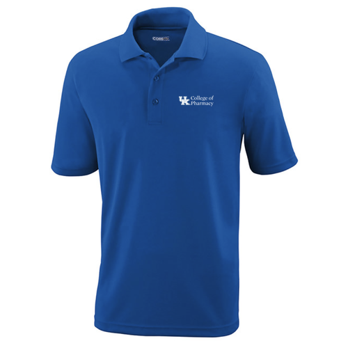 Embroidered Ash City Core 365 Men's Origin Performance Pique Polo -- True Royal