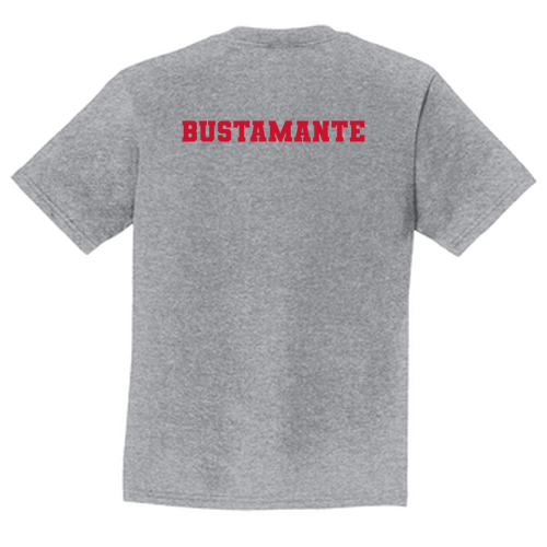 Youth Basic Tee -- Athletic Heather BUSTAMANTE