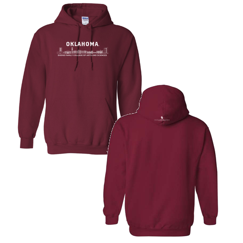 Gildan Heavy Blend Hooded Sweatshirt -- Cardinal Red