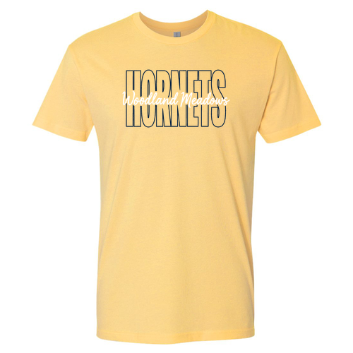 Next Level Soft Fitted Cotton Tee -- Banana Cream