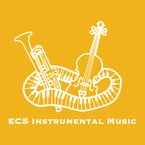 ECS Instrumental Music Hooded Sweatshirt -- Gold