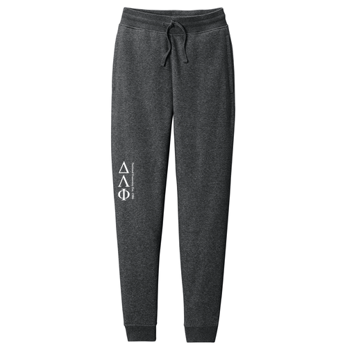 District Threads V.I.T. Fleece Jogger -- Heathered Charcoal