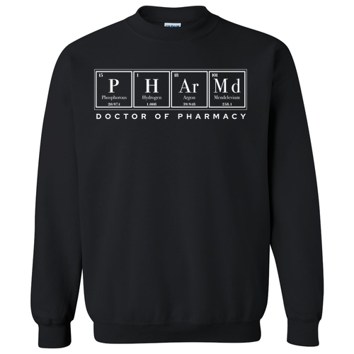 Gildan Heavy Blend Crew Neck Sweatshirt -- Black