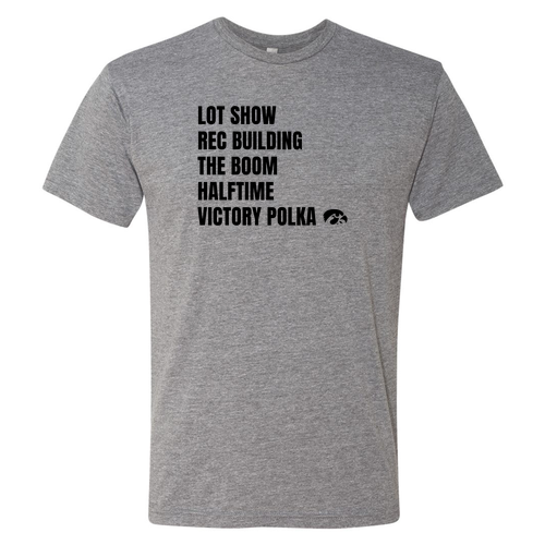 HMB Set List Unisex TriBlend Tee -- Premium Heather