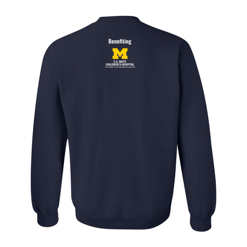 Mens/Unisex Gildan Heavy Blend Crewneck Sweatshirt -- Navy