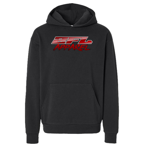 Independent Trading Co. Mainstreet Hooded Sweatshirt -- Red