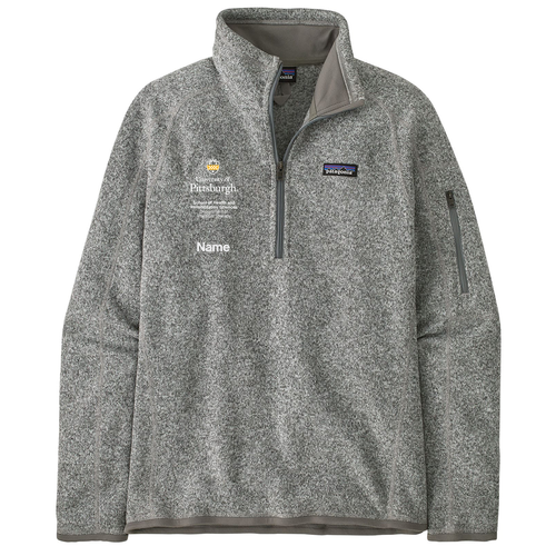 Patagonia Womens Better Sweater 1/4 Zip -- Birch White