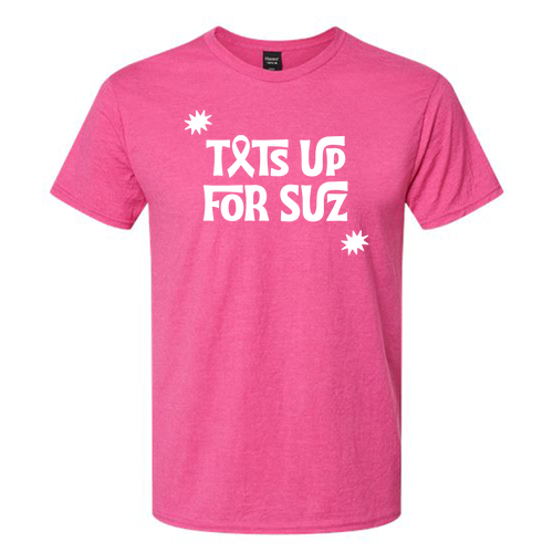 Hanes Perfect-T Ring Spun T-Shirt -- Wow Pink Heather