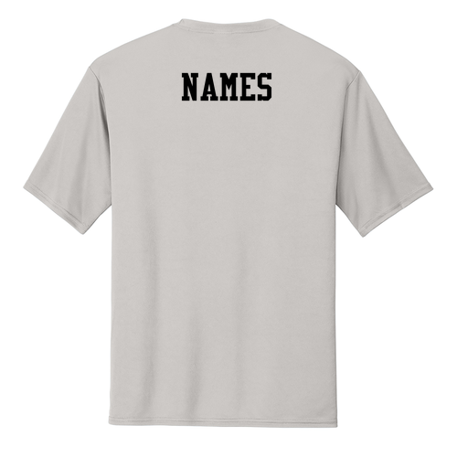 Port and Company Essential Performance Tee -- Silver