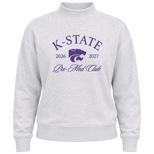 Script Pre Med Women's Mock Neck Sweatshirt