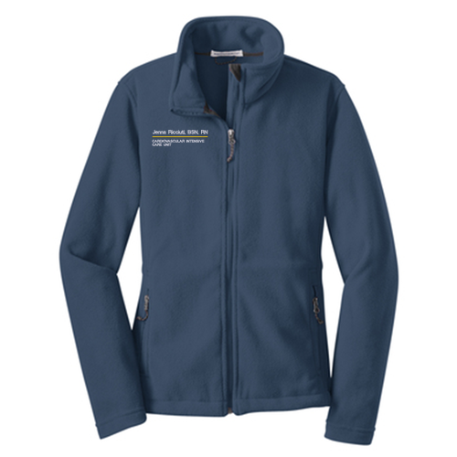 Port Authority Ladies Value Fleece Jacket -- Insignia Blue