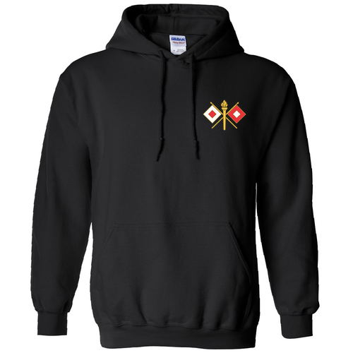 Class 003-25 Gildan Heavy Blend Hooded Sweatshirt -- Black