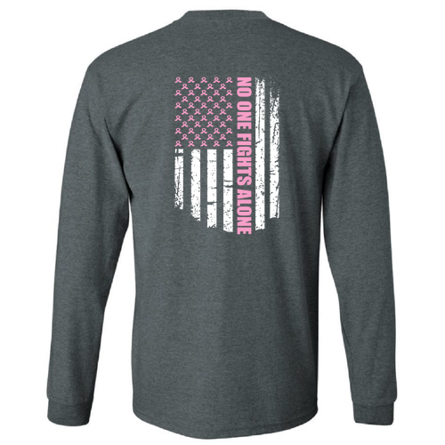 Gildan Heavy Cotton Longsleeve Basic T-Shirt -- Dark Heather