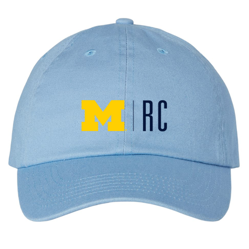 Bio-Washed Unstructured Hat -- Sky Blue