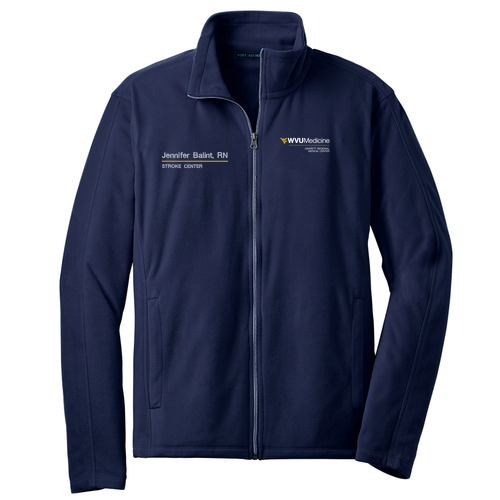 Port Authority Microfleece Jacket -- True Navy