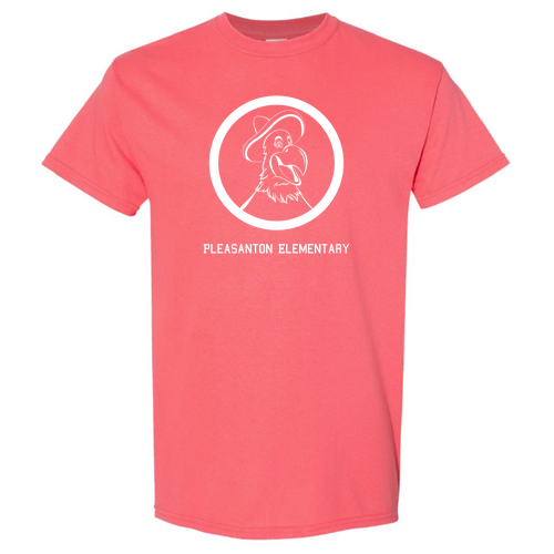 Pinkston, Guerra and Vrzalik 5th Grade Class Coral Silk- Adult size