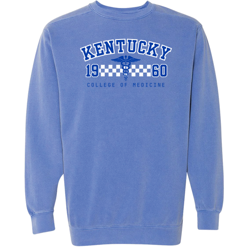 Comfort Colors Adult Crewneck Sweatshirt -- Flo Blue