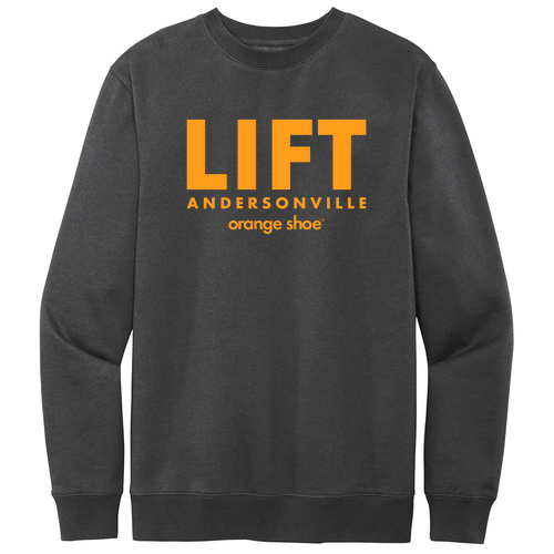 LIFT Crewneck Sweatshirt -- Charcoal