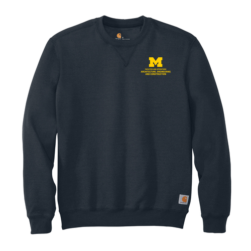 Mens/Unisex Carhartt Midweight Crewneck Sweatshirt -- New Navy, $54