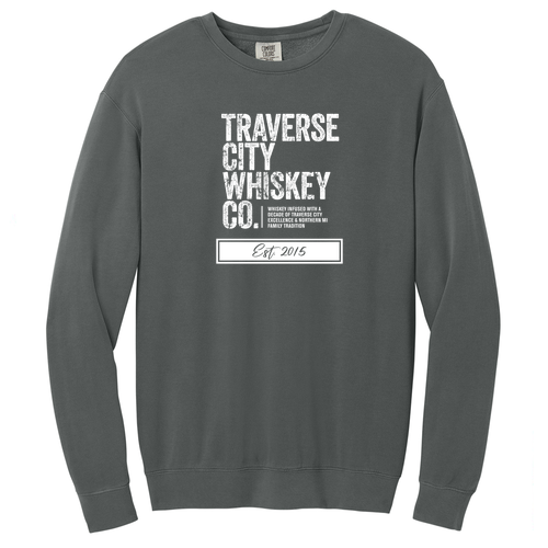 Comfort Colors Adult Crewneck Sweatshirt -- Pepper