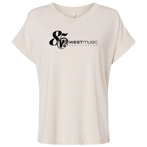 LAT Ladies Vintage Wash Tee -- Washed Natural