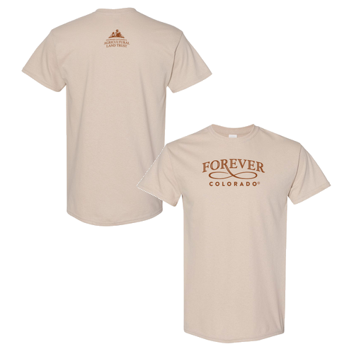 Forever Colorado 100% Cotton T-Shirt -- Sand