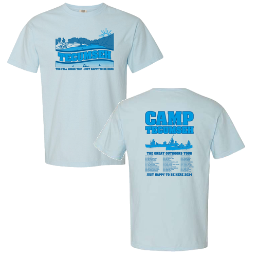 Comfort Colors Ringspun Garment Dyed T Shirt -- Chambray