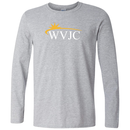 Gildan Softstyle Longsleeve T Shirt -- Sport Grey