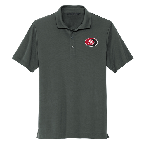 Mercer+Mettle Stretch Jersey Polo -- Anchor Grey