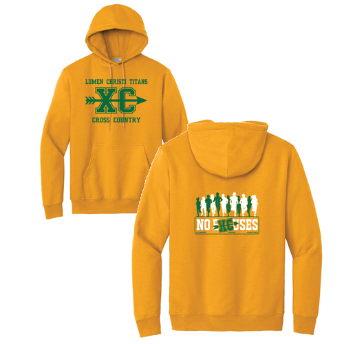 Port and Company Essential Pullover Hooded Sweatshirt -- Gold