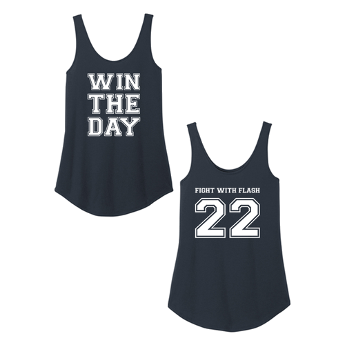 District Women's Perfect Triblend Relaxed Tank -- New Navy