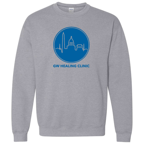 Gildan Heavy Blend Crew Neck Sweatshirt -- Sport Grey