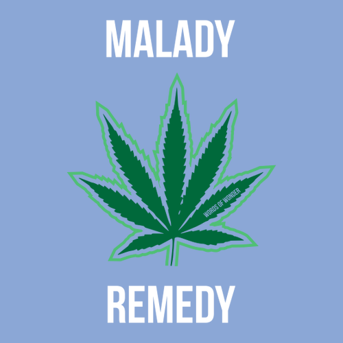 Malady Remedy T-Shirt -- Blue