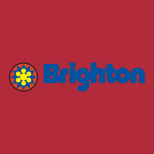 Brighton Logo 2 Full color -- Short Sleeve Red