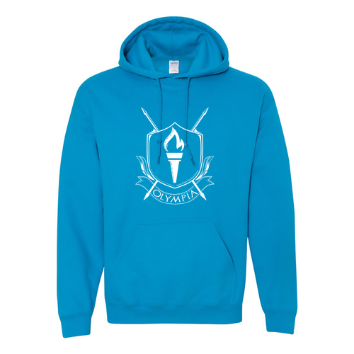 Olympia  Hooded Sweatshirt -- Sapphire